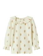 Nmfgavo Eug Ls Slim Top Lil Lil'Atelier Beige