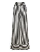 Gabin - Striped Viscose Day Birger Et Mikkelsen Black