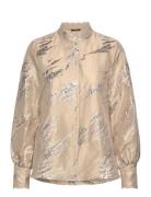 Plantagobbcharlotta Shirt Bruuns Bazaar Gold