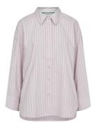 Nueloise Stripe Shirt Nümph Pink