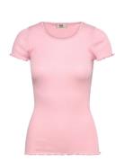 Rmwbalta Modal Ss T-Shirt RM By Rosemunde Pink