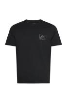 Subtle Logo Tee Lee Jeans Black