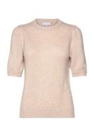 Puff Sleeve T-Shirt Davida Cashmere Beige