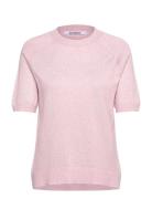 Srmarla Ss O-Neck Knit Soft Rebels Pink
