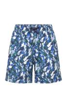 Borg Print Swim Shorts Björn Borg Blue