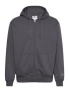 Full Zip Hoodie Sweatshirt Champion Grey