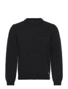 Crewneck Knit Cashmere Blend HAN Kjøbenhavn Black