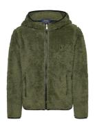 P-Layer 2 Teddy Fleece Jacket Ralph Lauren Kids Khaki