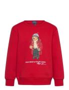 Polo Bear Fleece Sweatshirt Ralph Lauren Kids Red