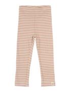 Legging Modal Striped Petit Piao Beige