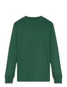 Cotton Jersey Long-Sleeve Tee Ralph Lauren Kids Green