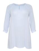 Kcami 3/4 Sl Tunic Kaffe Curve Blue