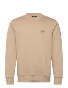 Standard Crew Logo Sweat Mads Nørgaard Beige