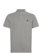 Pique Short Sleeve Polo Timberland Grey