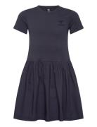 Hmlmaria Dress S/S Hummel Navy