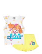 T Shirt + Short Paw Patrol White