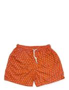 Retro Swim Shorts Portia 1924 Orange
