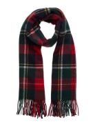 55%Recycld Wl 45%Wl-Plaid Twill Scarf Polo Ralph Lauren Red