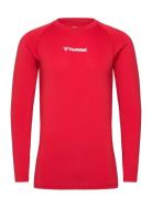 Hmlbl Performance Tee L/S Hummel Red