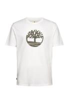 Camo Tree Logo Short Sleeve Tee Timberland White