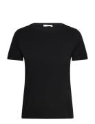 Short-Sleeved Cotton T-Shirt Mango Black