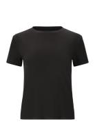 Tinashe W Rib S/S Tee Athlecia Black