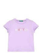 T-Shirt United Colors Of Benetton Purple