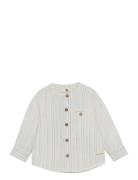 Shirt Ls Stripe En Fant Cream