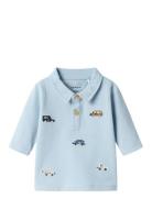 Nbmdexter Ls Polo Top Name It Blue