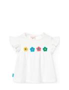 Knit T-Shirt Boboli White