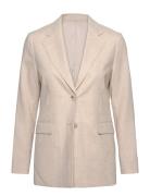 Bs Irene Slim Fit Blazer Bruun & Stengade Beige