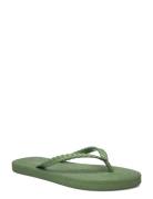 Flip Flops With Braided Strap Rosemunde Green