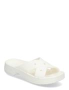 Cl Womens Cross Strap Crocs White