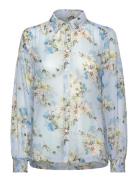 Shirt Cwrenette Flower Leaves Claire Woman Patterned