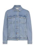 Slfalice Ls Light Blue Denim Jacket Noos Selected Femme Blue