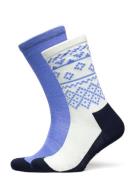 Ragna Hiking Sock 2Pk Kari Traa Patterned