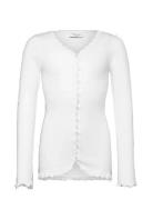 Rkbalta Modal Ls Lace Cardigan Rosemunde Kids White