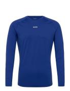 Borg Soft Compression Ls T-Shirt Björn Borg Blue