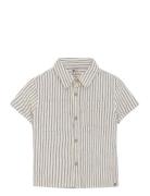 Shirt Small Stripe Daily 7 White