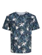 Jjebryan Aop Tee S/S O-Neck Sn Jack & J S Navy