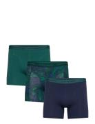 Cotton Stretch Boxer 3P Björn Borg Green