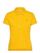 Slim Sheild Cap Sleeve Pique Polo GANT Yellow