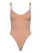 Smls Hl String Body Hunkemöller Beige