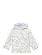 Hooded Water-Repellent Parka Mango White