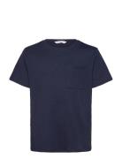 Patch Pocket T-Shirt Mango Navy