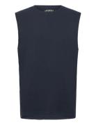 Raw Edge Slub Tank Superdry Navy