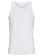Jjjake Tampa Pocket Slub Tanktop Jack & J S White