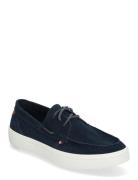 Modern Light Hybrid Suede Boat S Tommy Hilfiger Blue