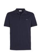 Stretch Pique Slim Polo Calvin Klein Navy