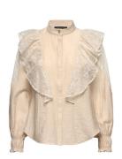 Hispidusbbyona Shirt Bruuns Bazaar Beige